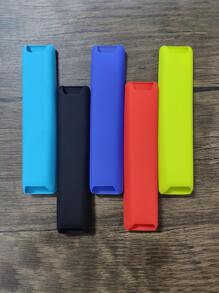 1 pieza Protector de control remoto a prueba de polvo de silicona con cubierta de control remoto de color aleatorio compatible con control remoto de TV Samsung - Multicolor - Ver 5