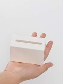 1 pieza Caja de almacenamiento montado en la pared - Blanco - Ver 4