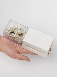 1 pieza Caja de almacenamiento montado en la pared - Blanco - Ver 6