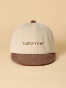 Letter Embroidered Baby Baseball Cap - Multicolor - View 3