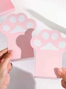 2pcs Desk Paw Bookend Stand Holder Book Storage Rack For Home Bedroom Decor - White - View 7