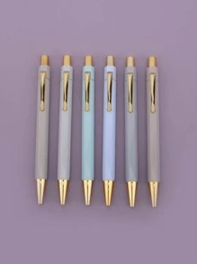 1 cái bút bi màu ngẫu nhiên - màu đen - Xem 1