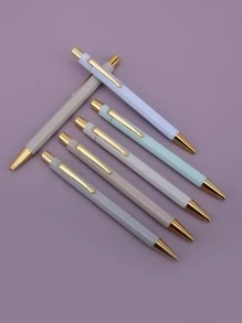 1 cái bút bi màu ngẫu nhiên - màu đen - Xem 4