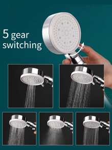 1 pieza Alcachofa de ducha - Plateado - Ver 3