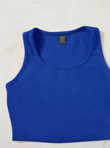 Comfortcana Conjunto Top tank unicolor & Shorts deportivos