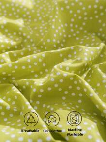 Vỏ chăn họa tiết chấm không có chất làm đầy - Nhiều màu - Xem 3