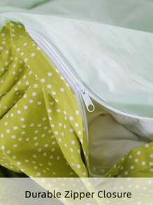 Vỏ chăn họa tiết chấm không có chất làm đầy - Nhiều màu - Xem 4