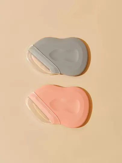 NEFOUME 2件装眉毛刮刀，双头均可使用，带防护网，价格实惠，适合作为圣诞礼物、化妆品、化妆工具、平价好物、礼品、女士礼品、圣诞礼物。