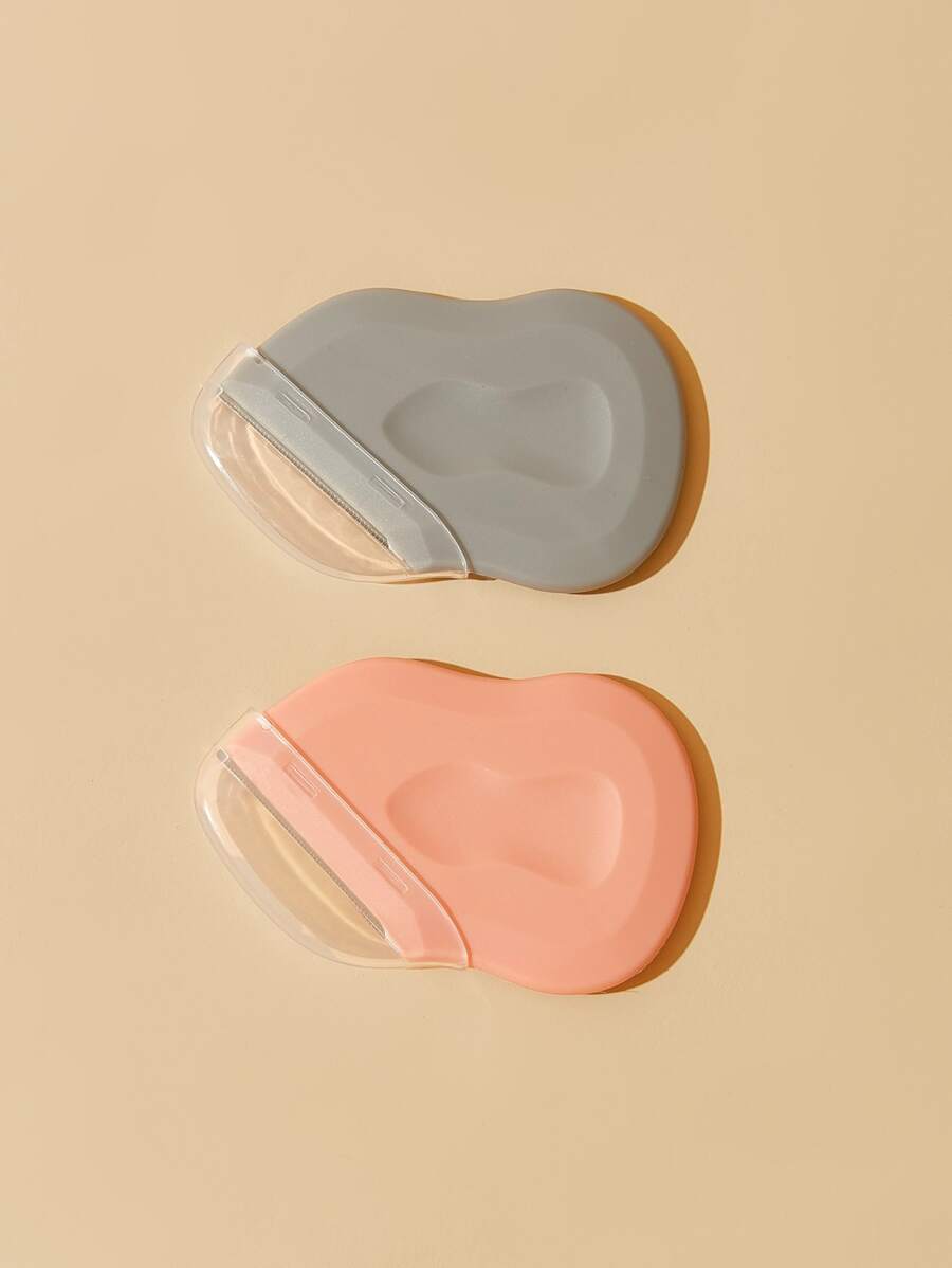 NEFOUME 2件装眉毛刮刀，双头均可使用，带防护网，价格实惠，适合作为圣诞礼物、化妆品、化妆工具、平价好物、礼品、女士礼品、圣诞礼物。 - 彩色 - 查看 1