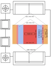 1入組華夫格絎縫沙發座套不含靠背或扶手 - 米色 - 查看 4