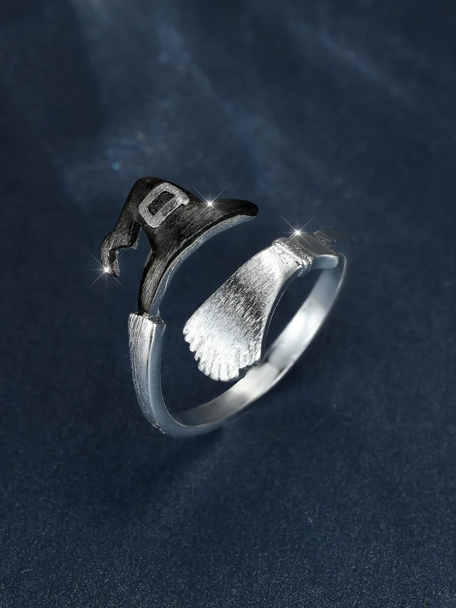 Halloween Hat Decor Wrap Ring - Multicolor - View 1