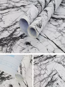 1 Hoa Văn Đá Cẩm Thạch Chống Thấm Nước Miếng Dán Bếp, PVC Hiện Đại Chống Dầu Bếp Giấy Dán Trang Trí Nhà Cửa - Nhiều màu - Xem 5