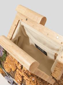 SHEIN VCAY Women's Clutch Bag, Random Pattern - Multicolor - View 9