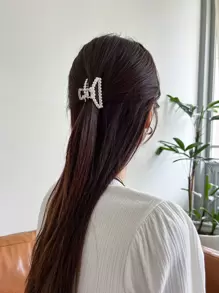 DAZY Clemă de păr cu gheare, casual, pentru femei, potrivită pentru sezonul de vară, agrafe de păr, agrafe de maxilar, cleme de păr, agrafe de păr, ambreiaj de păr, prinzătoare de păr