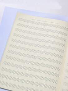 1pc Máy tính xách tay âm nhạc đơn giản - màu đen - Xem 3