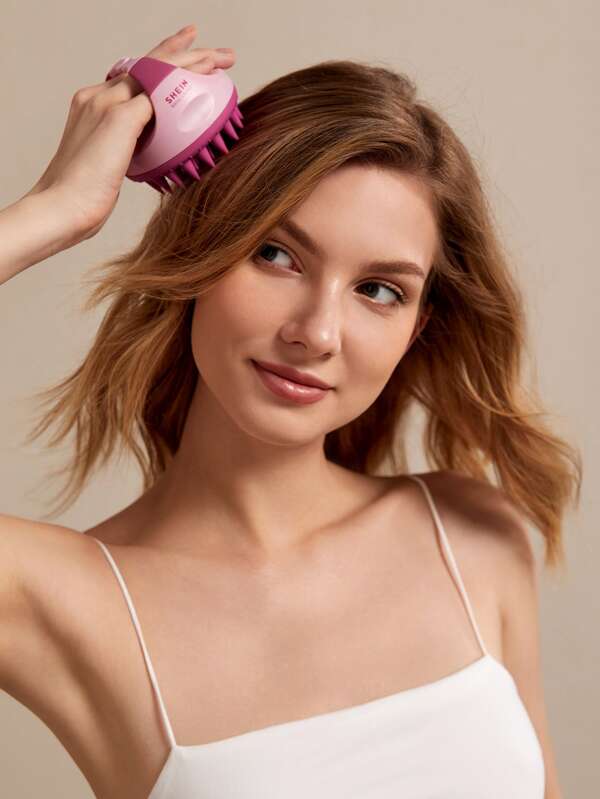 SHEIN BASIC LIVING Shampoo Massage Brush Black Friday SHEIN USA