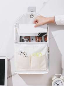 1pc Vải ký túc xá màu sắc ngẫu nhiên Túi treo tường đựng đồ quần áo Giày dép Quần jean Bốt Váy - Nhiều màu - Xem 2