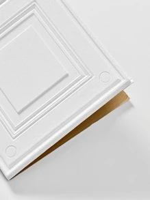 1pc/2pcs/10pcs Self-Adhesive 3D Foam Wall Sticker, Thickened Crashproof Wall Sticker, Simple And Modern Style Wall Paper, Soundproof Wall Paper For Bedroom Decor, Living Room Decor, Tv Background Decor, Ceiling Decor, Bathroom Decor, Etc. Simple Solid Color Design, Suitable For Bed Head, Room & Living Room Decoration, Easy To Paste, Free Combination, Ideal For Room Renovation, Simple & Elegant Home Decoration, Minimalist Modern Style Home Decor, Dustproof And Waterproof Room Decoration Stuff, B,Renovation Stickers Peel Wall Panels,Wall Paper, Wallpapers,Spring Decoration Items Refresh Your Home,Rama Decoration Stickers Gifts Birthday Graduation - White - View 4