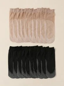 20pairs Sheer Crew Socks