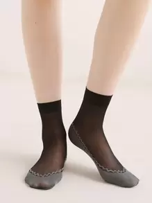 20pairs Sheer Crew Socks