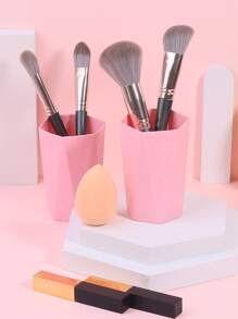 1pc/2pcs Pink Makeup Brush Storage Box Bag,Room Decor, Bags,Makeup Bag,Vanity,Travel,Make Up Bag,Travel Essentials,Organizer,Storage,Travel Essential,Makeup Organizer,Makeup Bags,Make Up Organizer,Organiser,Toiletry Bag,Desk Organiser,Cosmetic Bag,Makeup Pouch,Make Up Organize,Vanity Accessories,Make Up Pouch,Make Up Bags,Jewellery Box,Pouch,Makeup Brush Holder,Brush Holder,Perfume Organiser,Pouch Bag