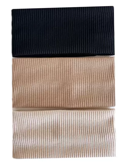 3 pièces Bandeau de cheveux unicolore et mignon pour retour à l'école, bandeau de sport décontracté, bandeau turban, serre-tête absorbant la transpiration. Accessoires de cheveux d'automne et d'hiver pour femmes pour les tenues de vacances. Foulard élégant, bandana doux, accessoires de cheveux d'été pour femmes