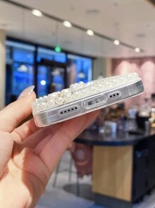 Ốp lưng hình ngôi sao lấp lánh chuyển màu sang trọng tương thích với iPhone 11,IPhone 13,IPhone 14 Pro Max - Trong sáng - Xem 5