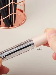 1 cepillo de pestañas de tubo rosa simple de tubo de bricolaje de plástico de 2 ml - Rosa - Ver 4