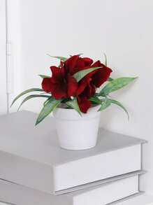 1 chậu hoa cẩm tú cầu nhân tạo, ngày lễ tình nhân, quà tặng - Nhiều màu - Xem 1