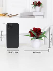 1 chậu hoa cẩm tú cầu nhân tạo, ngày lễ tình nhân, quà tặng - Nhiều màu - Xem 4