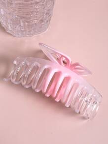 1pc Plastic Butterfly Jaw Clip Large Size For Daily Use - Multicolor - View 3