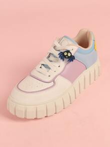 3pcs Halloween Spider Design Shoe Decoration - Multicolor - View 2