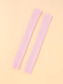 Găng tay cụt ngón dài - Màu Hồng baby - Xem 2