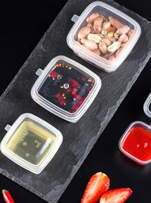 10pcs Clear Food Storage Box - Clear - View 6