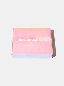 13*4 Lace Front Long Straight Human Hair Wig - Grey - View 8