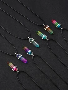 7 cái Người đàn ông Hình học Quyến rũ Vòng cổ - Nhiều màu - Xem 2