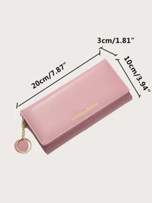 Yogodlns Letter Graphic Checkbook Cover Lightweight Modern Business Credit Card ID Card Cash Business Casual Teachers' Day Teacher Gifts Work Business Commute Travel Holiday Office Vacation For Gift For Lady For Female White-Collar Workers Wallet Wallets Wallets Teacher Gifts Gift For Girlfriend Women Gifts Present Hot Pink For Women Wallet Purse Wallet Long Wallet