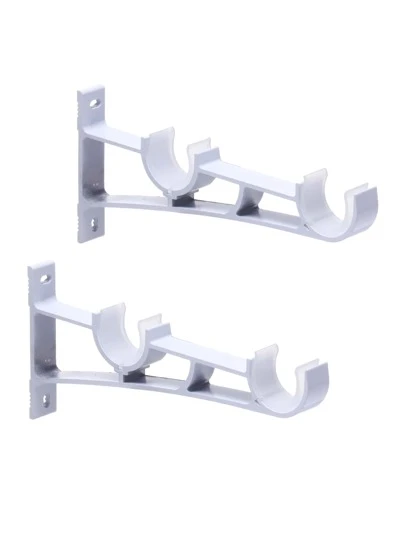 2入組素色窗簾竿