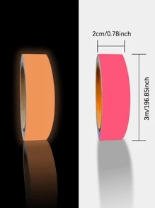 1卷夜光地板密封貼紙 - 粉色 - 查看 4