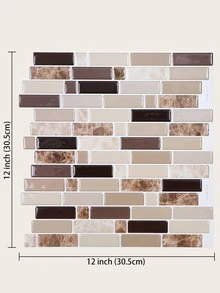 1pc Hình dán nhà bếp bằng đá cẩm thạch - Nhiều màu - Xem 6