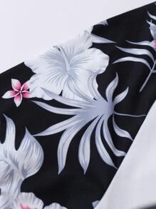 Manfinity RSRT Tops Nam Hoa Kỳ nghỉ - trắng - Xem 6