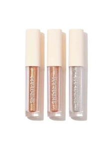 SHEGLAM Starry Wish Liquid Eyeshadow Trio-North Star 3 Pcs/Set Glitter Finish Eyeshadow Set Pigmented Metallic High Shine Long Lasting And Long Wear Diamond Glowing Eyeshadow Eye Makeup Eyeshadow Brand Beauty Makeup Face Paint Cosmetic For Women Girls Perfect For Fall Winter Ideal For Y2K Fancy Fashion Suitable For Birthday Christmas Present Party Ready Best Color