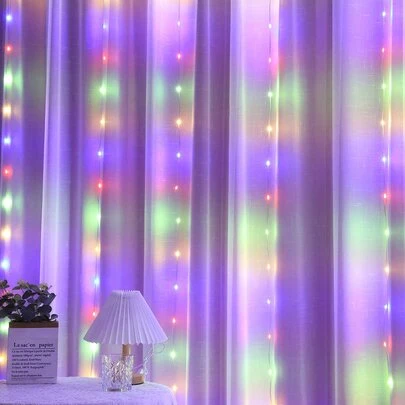 1pc 3.2/6.5/9.8/13.1/16.4/32.8ft Indoor Room Decor LED String Lights, Battery Powered LED Fairy Lights, Suitable For Home, Garden, Camping, Party, Wedding, Prom, Yard Decoration