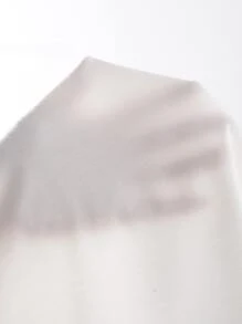 Firerie 毛茸茸袖口大圓領短款T恤