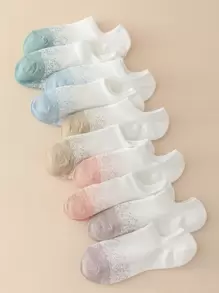 10 paires Chaussettes bicolore - Multicolore - Voir 5