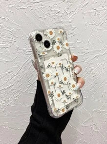 Mùa hè In Hoa Làm sạch ốp điện thoại Với Card Slot Tương thích với iPhone - Nhiều màu - Xem 3