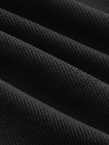 SHAPORA Solid Backless Shapewear Bodysuit - Black - View 6