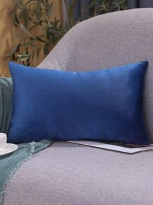 素色坐墊套不附帶內芯 - 藍色 - 查看 6