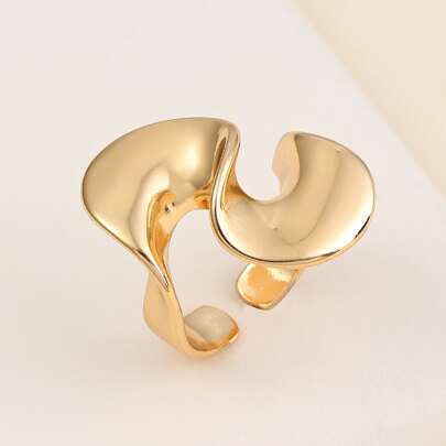 Structured Cuff Ring