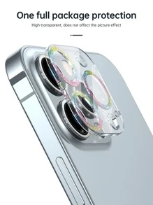 1入組閃光鏡頭保護膜相容於 iPhone15/15Plus/15Pro/15Promax - 彩色 - 查看 4